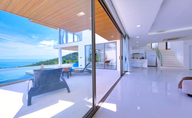 Luxury 3 Bedroom Sea View Pool Villa in Chaweng Noi