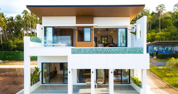 New 3 Bed Sea View Luxury Pool Villas in Bophut-2
