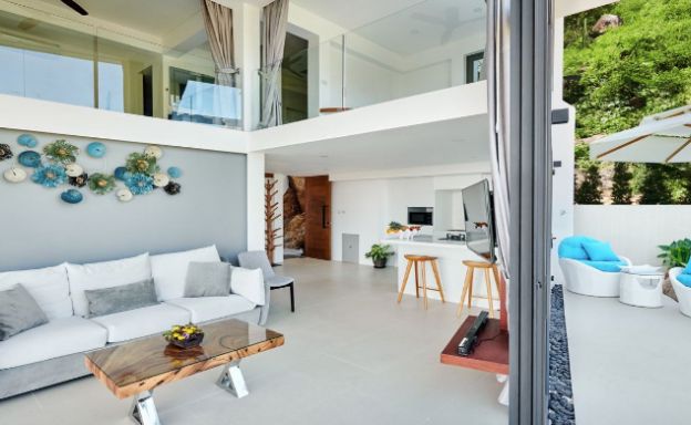 Unique 5 Bedroom Luxury Sea View Villa in Plai Laem