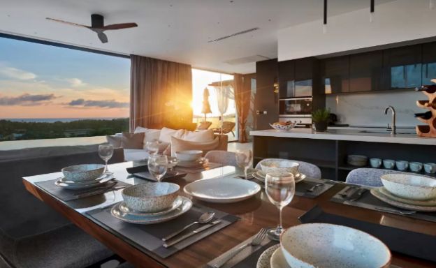 Unique 5 Bedroom Luxury Sea View Villa in Plai Laem