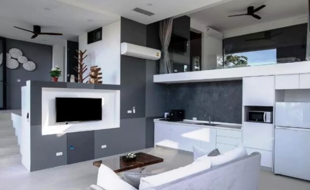 Unique 5 Bedroom Luxury Sea View Villa in Plai Laem