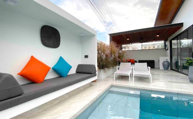 Modern 3 Bed Pool Villa Close to Maenam Beach