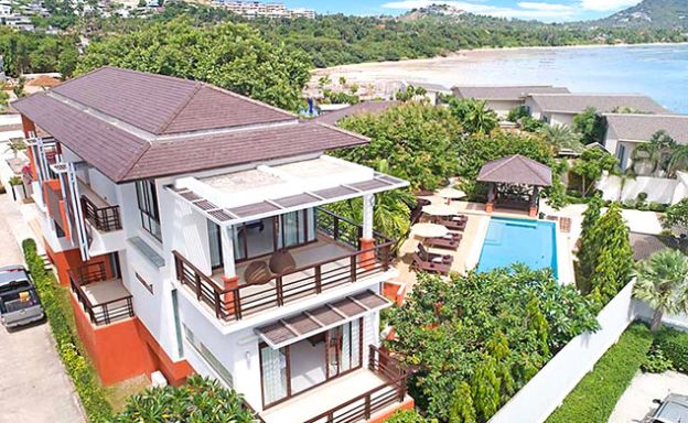 Elegant 4 Bedroom Luxury Sea View Villa in Plai Laem