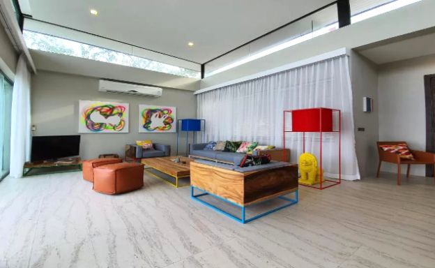 Minimalist 3 Bed Luxury Sea View Villa in Chaweng Noi