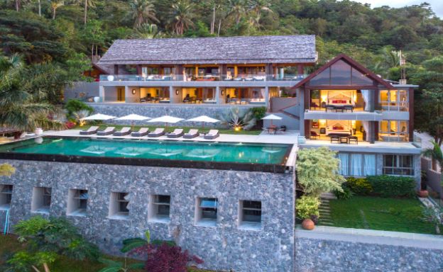 Palatial 6 Bedroom Luxury Sea View Villa in Bophut