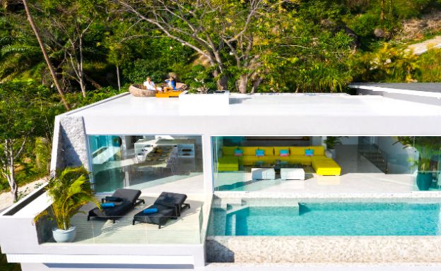 Sensational 4 Bedroom Sea View Villa in Chaweng Noi