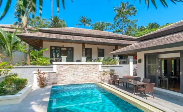 Tropical 2 Bedroom Pool Villa For Sale in Maenam