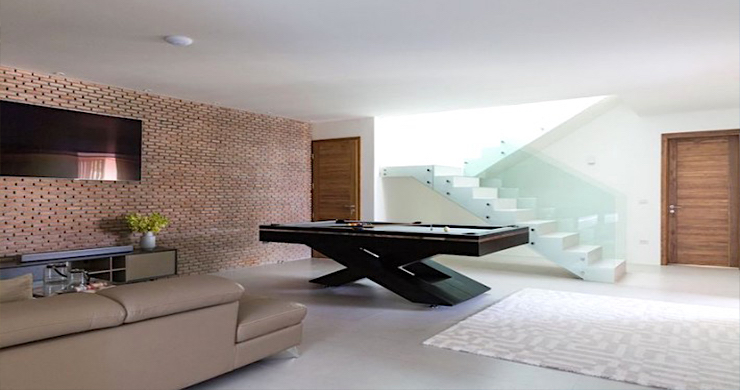 Sleek Modern 4 Bed Luxury Seaview Villa in Maenam-8