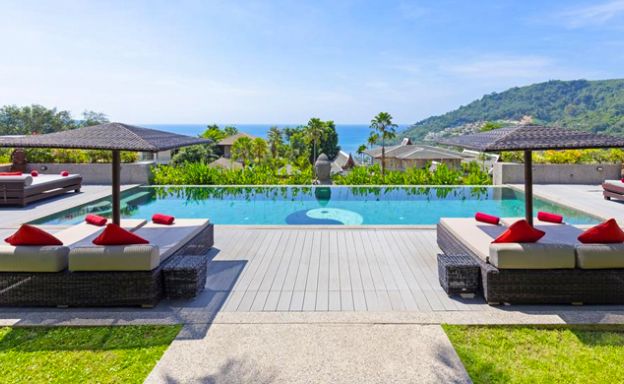 Luxury 8 Bed Tropical Sea View Pool Villa in Phuket