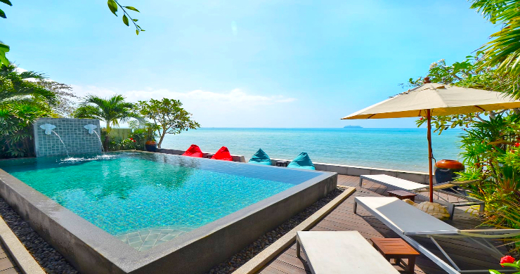 Charming 3 Bed Tropical Beachfront Villa in Laem Yai-1