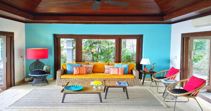 Charming 3 Bed Tropical Beachfront Villa in Laem Yai-2