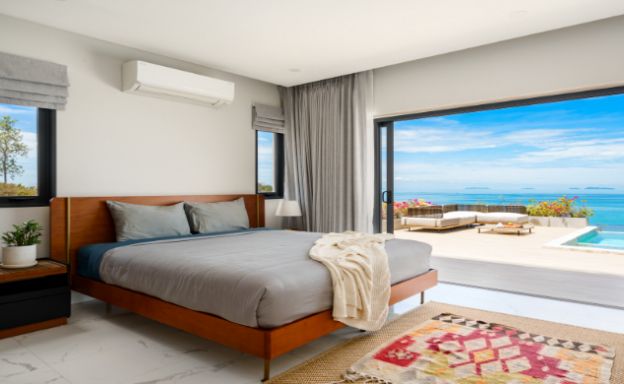 Luxury 3 Bedroom Sunset Sea-view Villa in Nathon