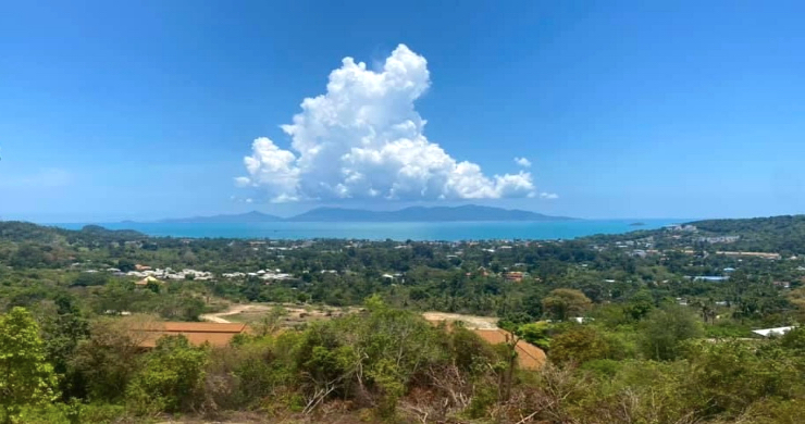 Hot Price Prime Sea-view Land for Sale in Bophut-1