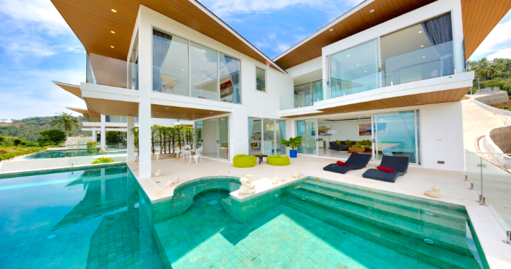 Luxury 3 Bedroom Sea View Villa in Chaweng Noi-1