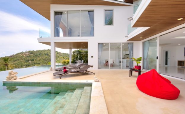 Luxury 3 Bedroom Sea View Villa in Chaweng Noi