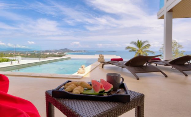 Luxury 3 Bedroom Sea View Villa in Chaweng Noi