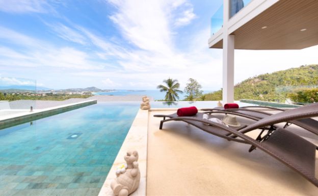 Luxury 3 Bedroom Sea View Villa in Chaweng Noi