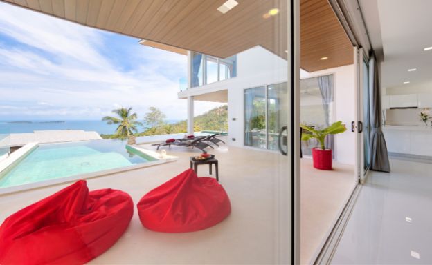 Luxury 3 Bedroom Sea View Villa in Chaweng Noi