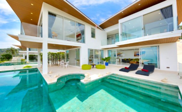 Luxury 3 Bedroom Sea View Villa in Chaweng Noi