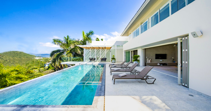 Contemporary 4 Bed Luxury Sea View Villa in Phuket-12
