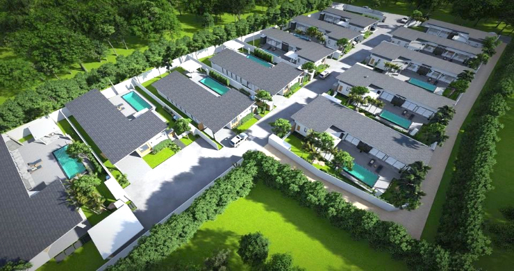 New Modern 2-4 Bed Private Pool Villas in Maenam-14