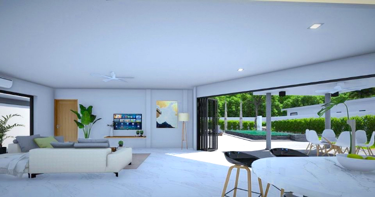 New Modern 2-4 Bed Private Pool Villas in Maenam-8