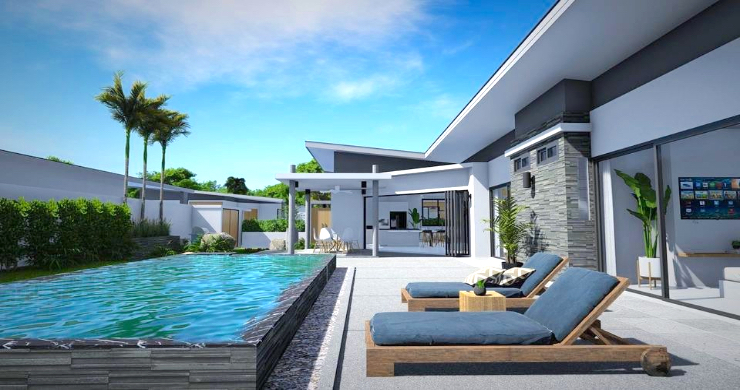 New Modern 2-4 Bed Private Pool Villas in Maenam-1