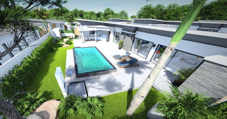 New Modern 2-4 Bed Private Pool Villas in Maenam-6