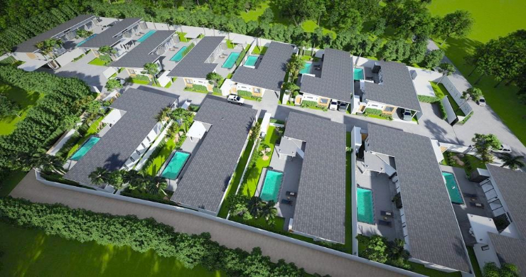 New Modern 2-4 Bed Private Pool Villas in Maenam-12