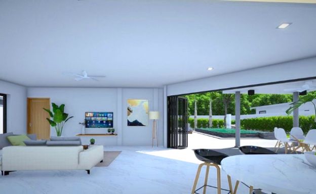 New Modern 2-4 Bed Private Pool Villas in Maenam