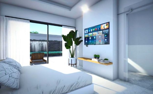 New Modern 2-4 Bed Private Pool Villas in Maenam