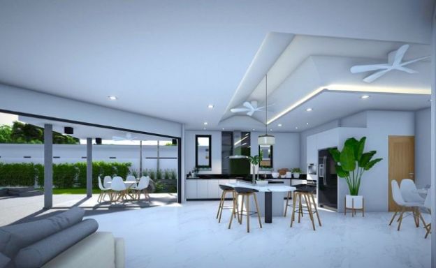 New Modern 2-4 Bed Private Pool Villas in Maenam