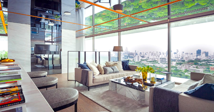 Luxury 3 Bed Penthouse with City Views in Bangkok-1