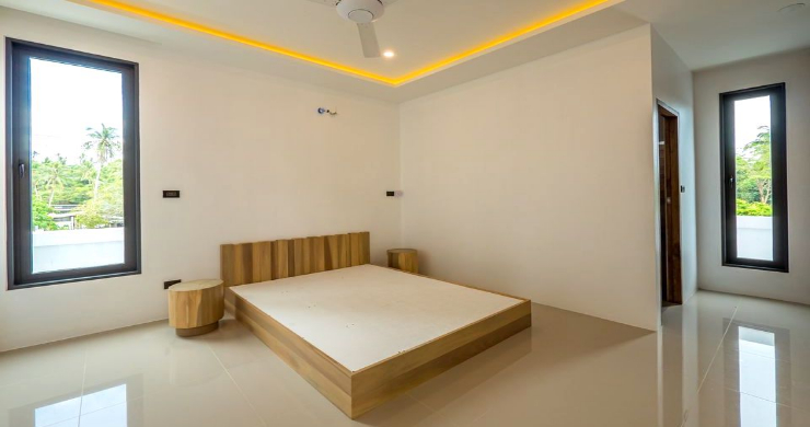 New Modern 4 Bed Pool Villa in Peaceful Maenam-7