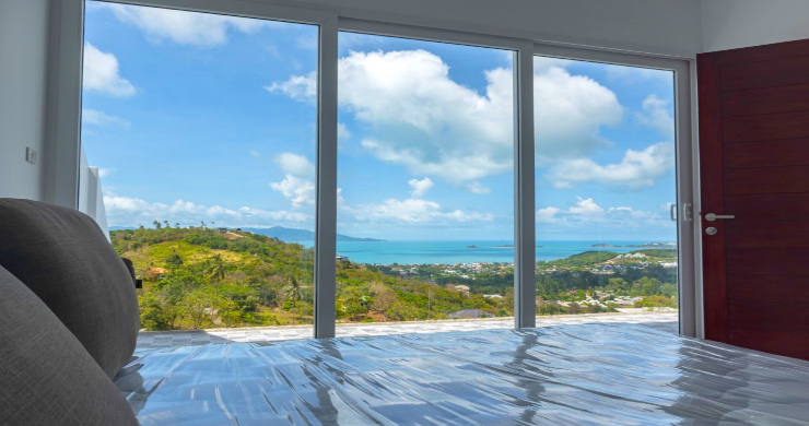 New Modern 3 Bedroom Sea-view Villa in Bophut Hills-8