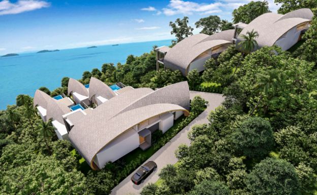 Unique 3 Bed Sea View Villas for Sale in Bangpor