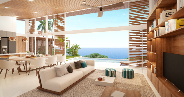 Stunning 4 Bed Luxury Ocean View Villa in Bangpor-4