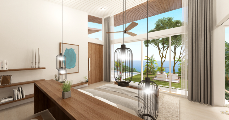 Stunning 4 Bed Luxury Ocean View Villa in Bangpor-7