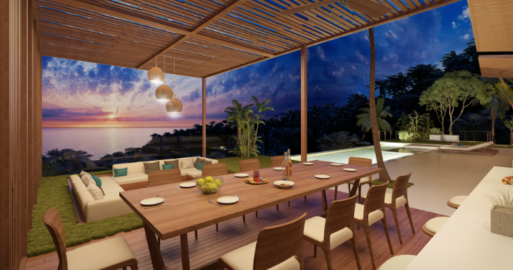 Stunning 4 Bed Luxury Ocean View Villa in Bangpor-12
