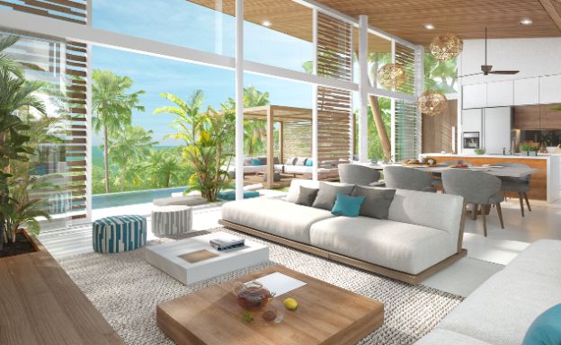 Contemporary Luxury 3 Bed Sea View Villa in Bangpor