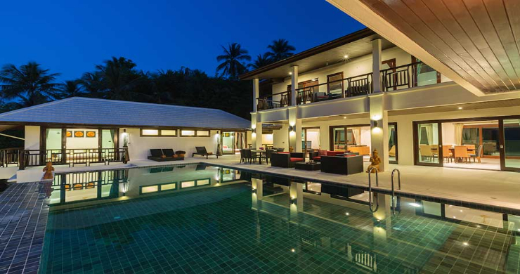 Expansive 6 Bedroom Sea View Villa in Maenam-1