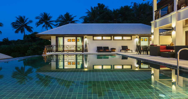 Expansive 6 Bedroom Sea View Villa in Maenam-7