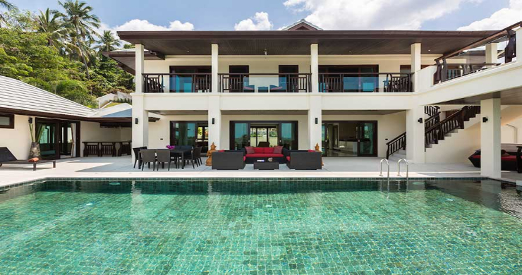Expansive 6 Bedroom Sea View Villa in Maenam-8
