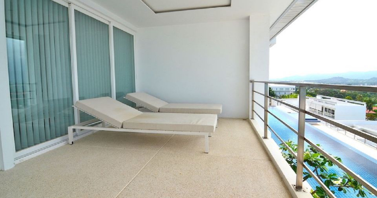 Modern 2 Bed Pool Sea-view Apartment in Big Buddha-12