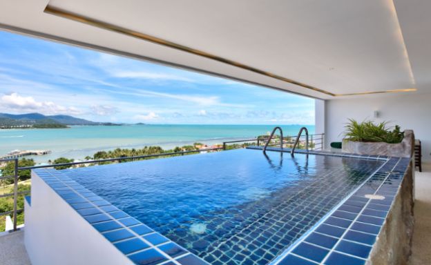 Modern 3 Bed Pool Sea-view Apartment in Big Buddha