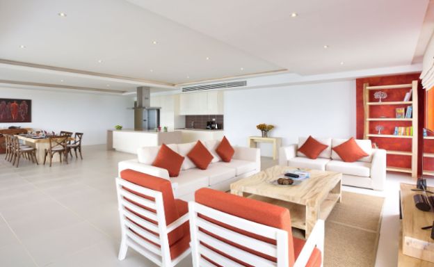 Modern 3 Bed Pool Sea-view Apartment in Big Buddha