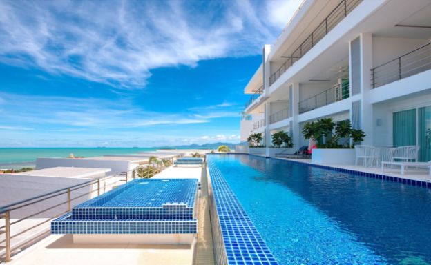 Modern 3 Bed Pool Sea-view Apartment in Big Buddha
