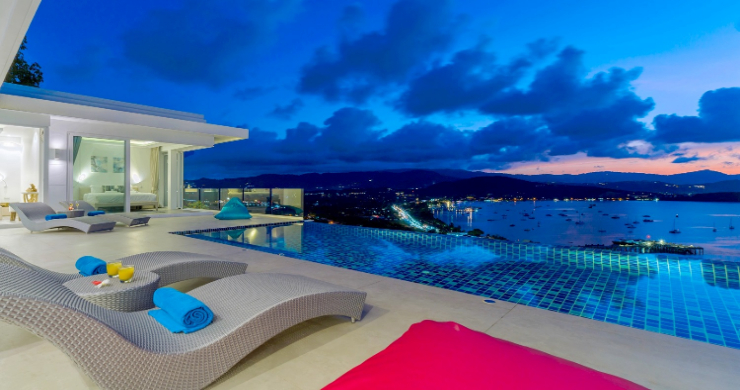 Sunset 5 Bed Luxury Sea-view Villa in Big Buddha-13