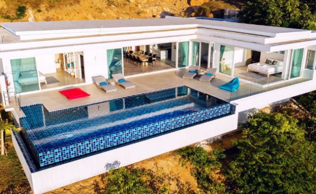 Sunset 5 Bed Luxury Sea-view Villa in Big Buddha