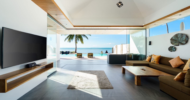 Sleek Modern 3 Bed Beachfront Villa for Sale in Lipa Noi-3